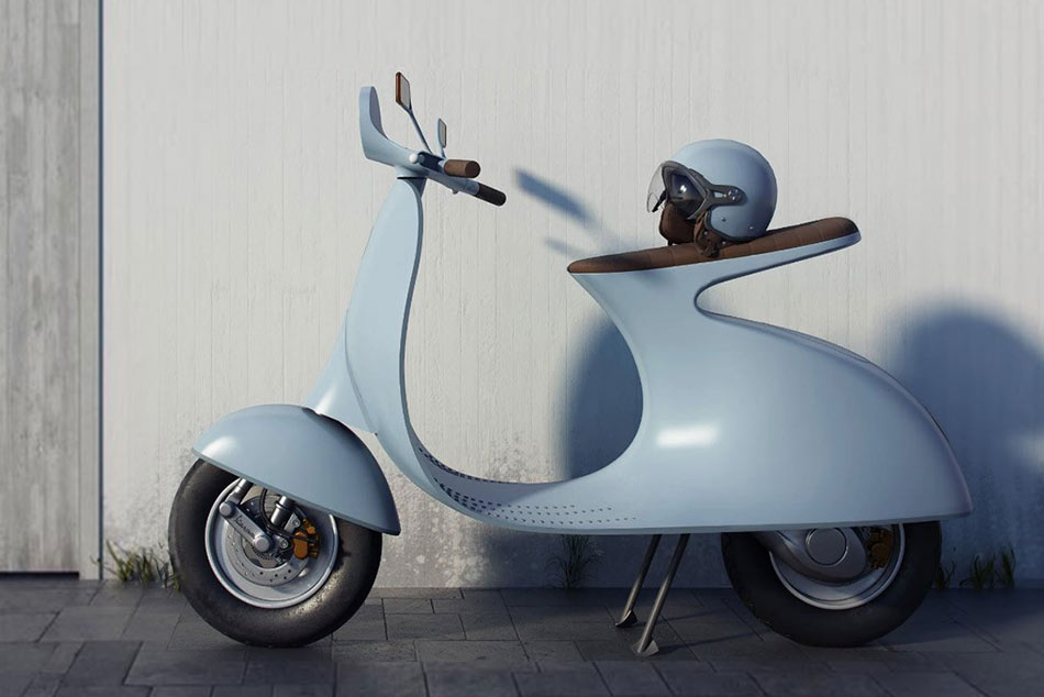 Die Vespampère – ökologisch im formvollendeten Design