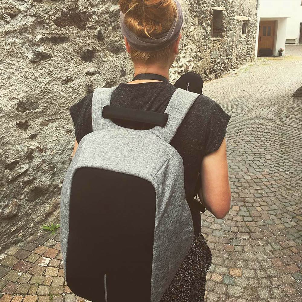 Bobby Rucksack mit Diebstahlsicherung