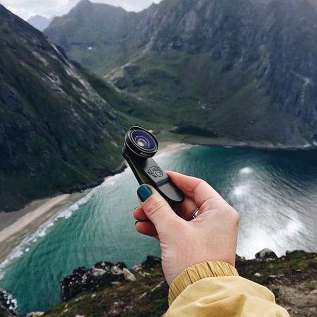 Professionelles Black Eye Cinema Weitwinkelobjektiv für das Handy