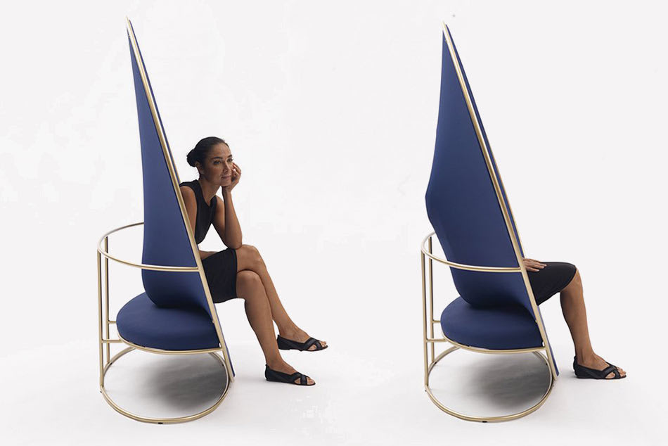 Überraschend anders – Sessel Anish irritiert