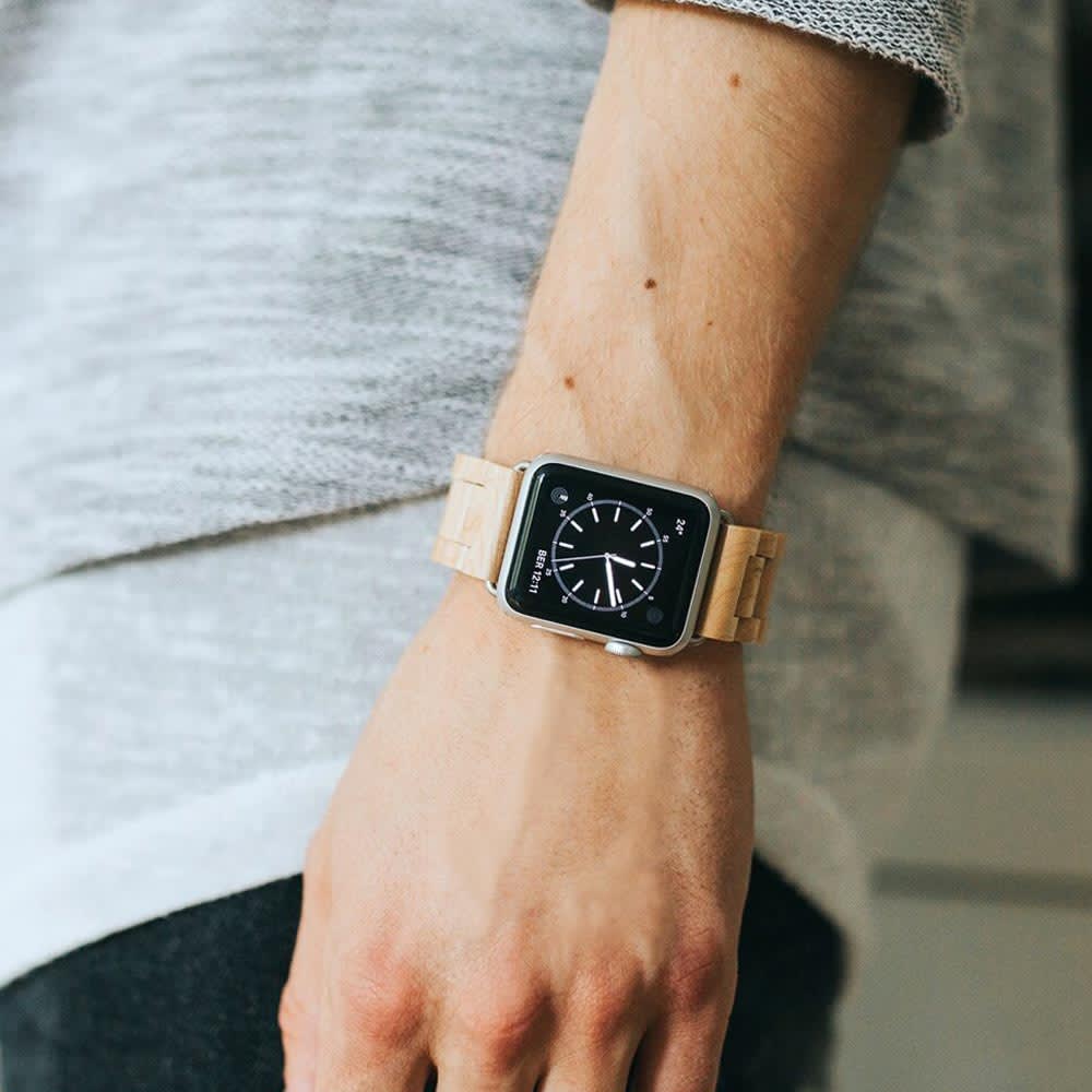 EcoStrap Holzband für Apple Watch