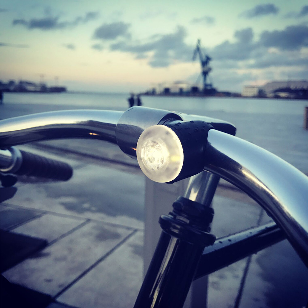 Preisgekröntes Fahrradlicht Reelight GO – batteriebetrieben