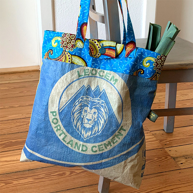 Einkaufstasche Lionbag – nachhaltig und produziert in Sierra Leone