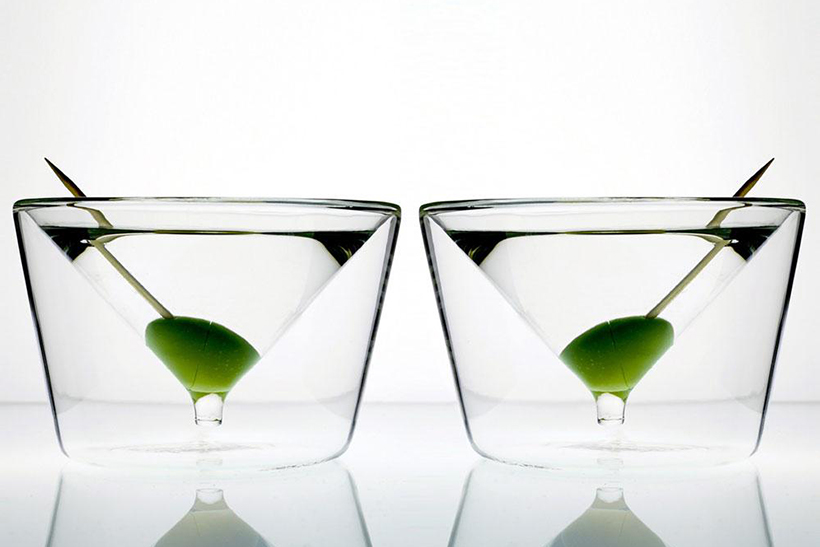 Martini Glas-Set