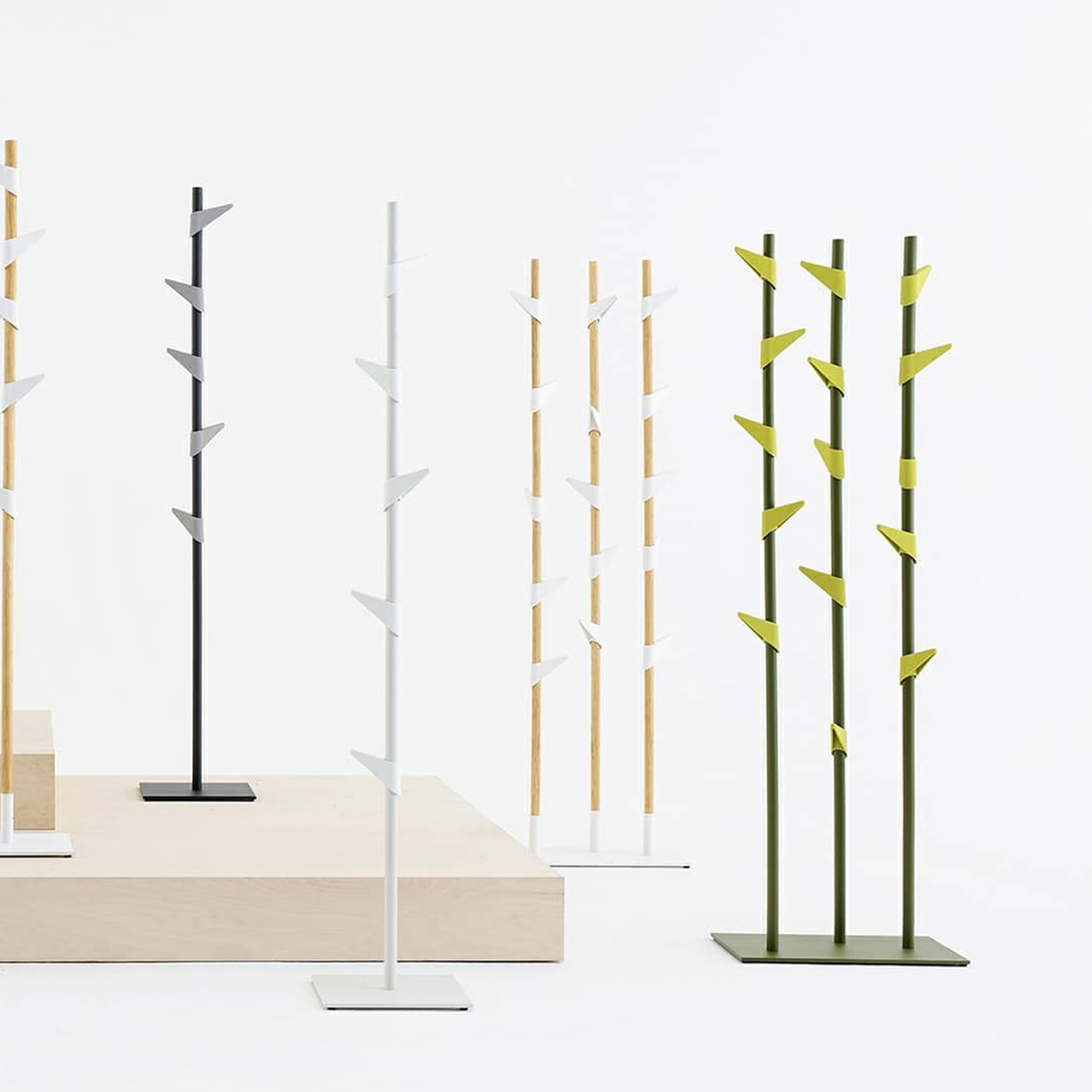 Bamboo von Cascando – anpassbare Garderobe aus Bambus von der Natur inspiriert