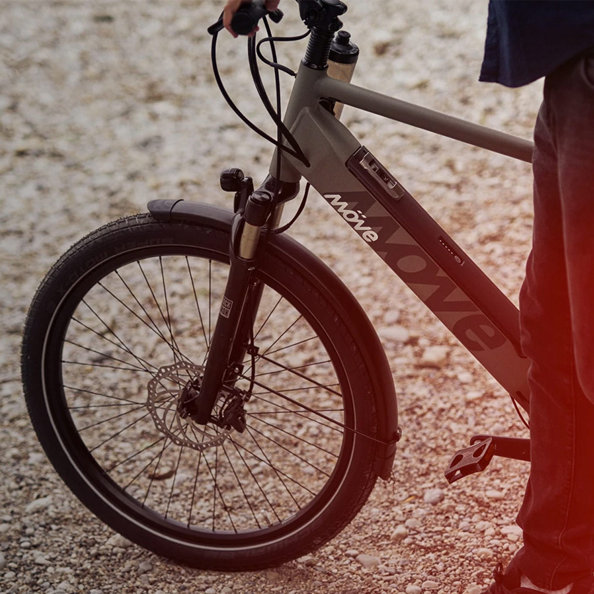 Das Möve E-Bike Airy – puristisch, leicht, kraftvoll