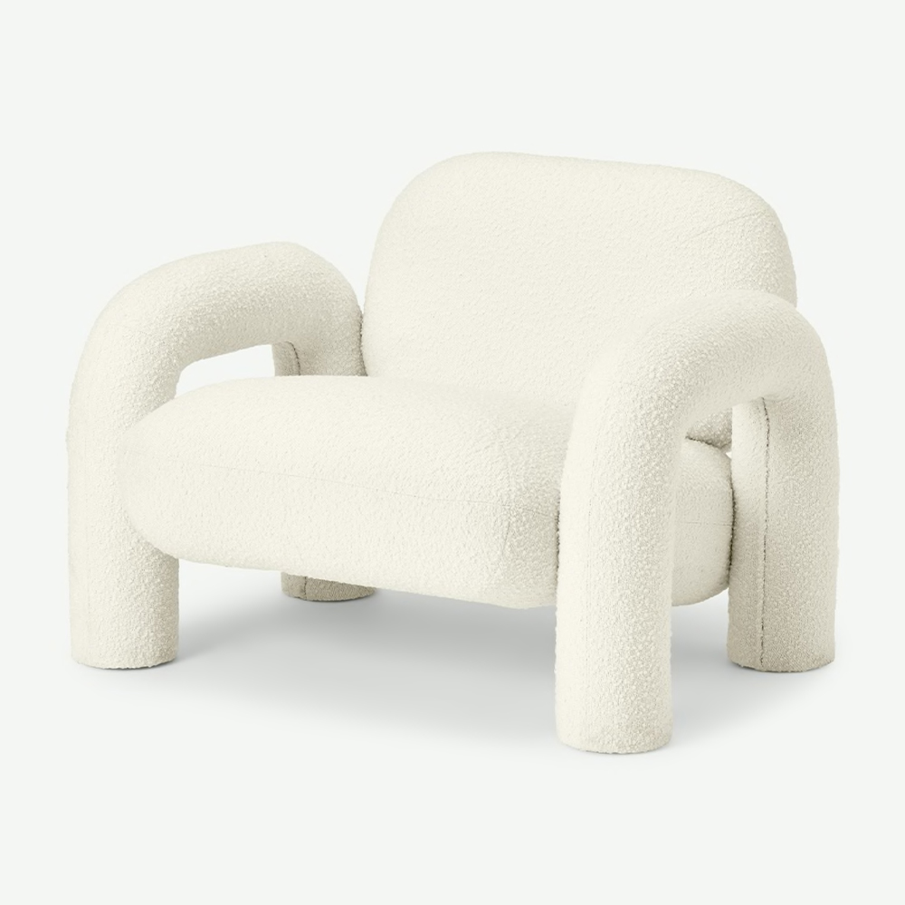 Skulpturaler Bobo Armchair – ein Statement Designersessel