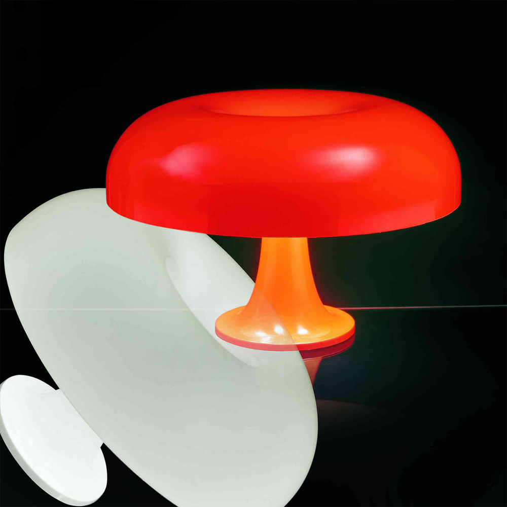 Nesso – preisgekrönte Tischleuchte der 1960-er Jahre von Artemide