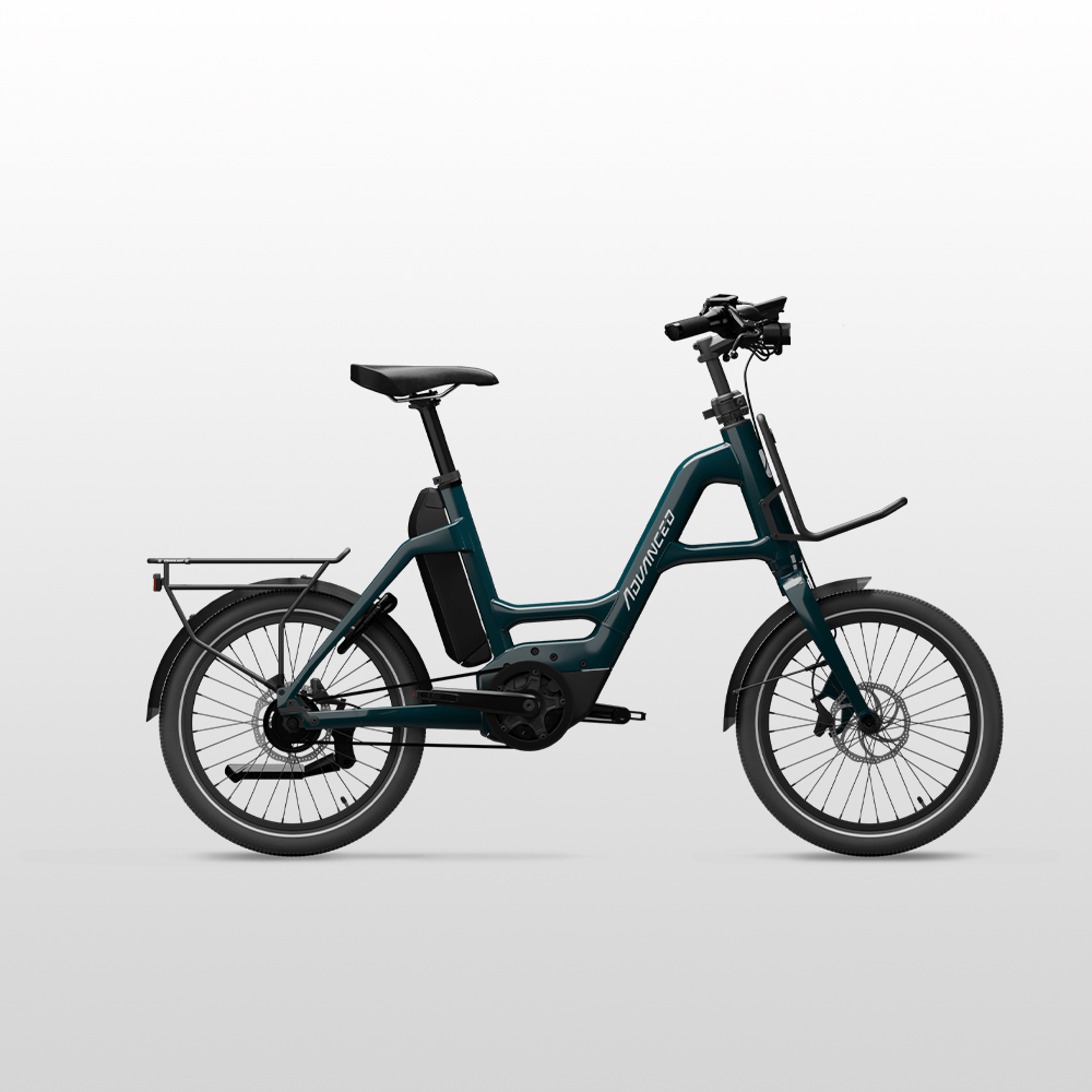 E-Bike URBAN Easy Compact von Advanced – filigran, platzsparend, kraftvoll und modern