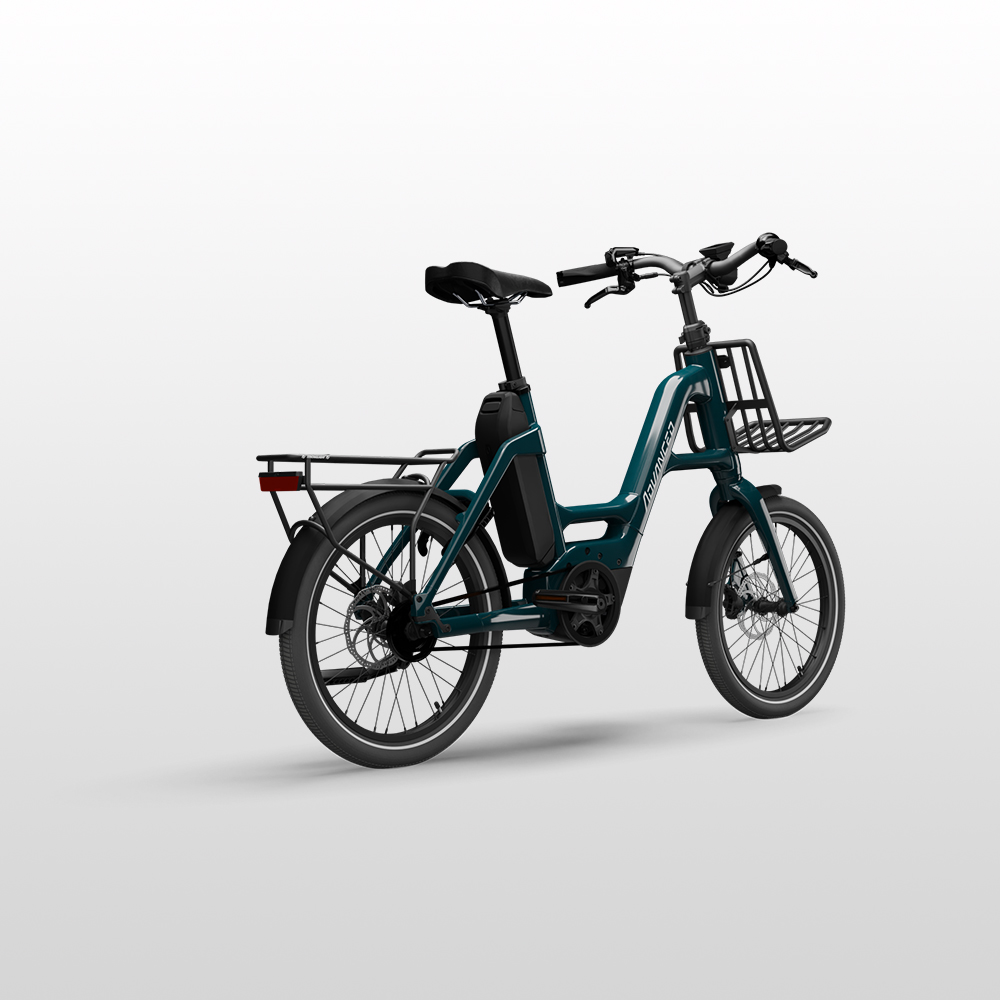 E-Bike URBAN Easy Compact von Advanced – filigran, platzsparend, kraftvoll und modern