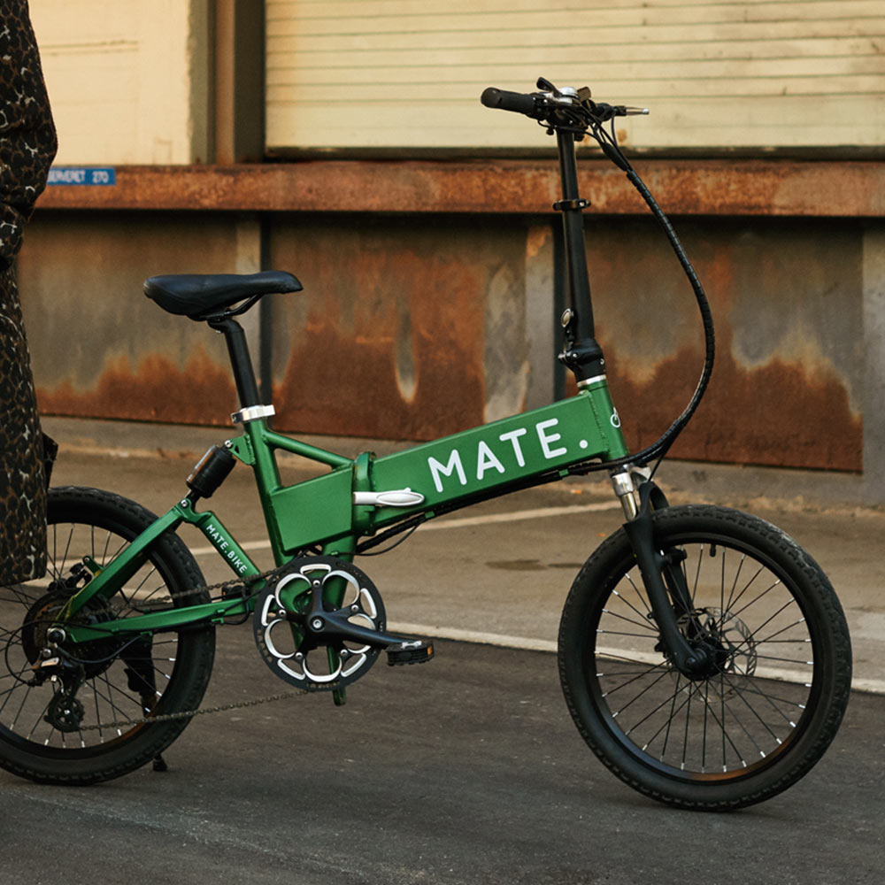 MATE Bike das vollgefederte Elektro Faltrad