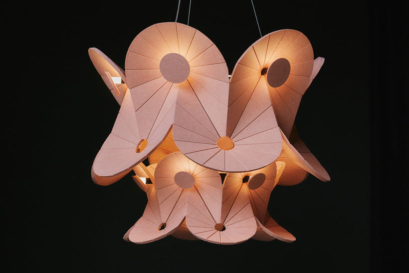Inspirierende Leuchten von atelier oï - purer Luxus für Louis Vuitton bis Akustikleuchte Oloïd als nachhaltige Innovation