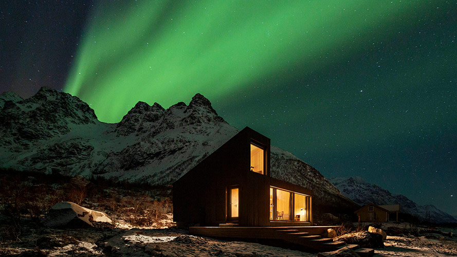 Black Aurora Nook Outdoor Norwegen Lofoten Islands