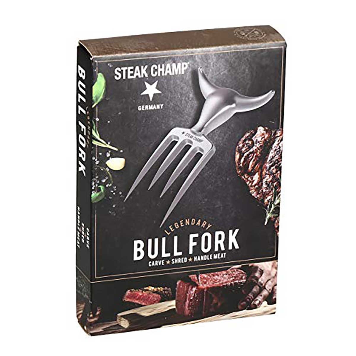 Bull Fork Fleischgabel im Stierkopf-Design von SteakChamp