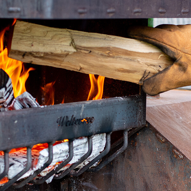 Outdoor-Ofen XL von Weltevree zum Kochen und Wärmen allzeit bereit