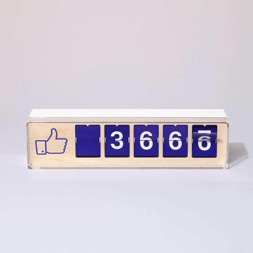 Smiirl der Real-Time Social Media Counter