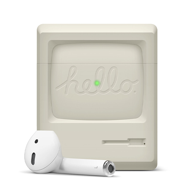 Elago AW3 nostalgische AirPods Hülle für extra Schutz vor Stößen und Kratzern