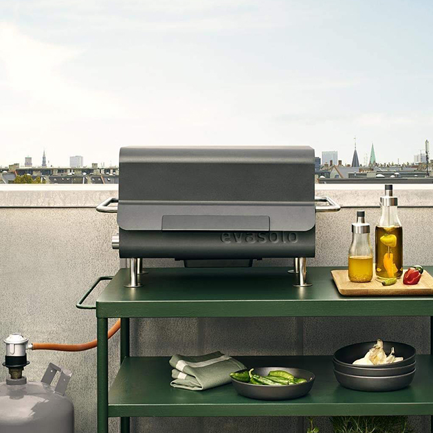 Box Gasgrill von Eva Solo platzsparender Allrounder