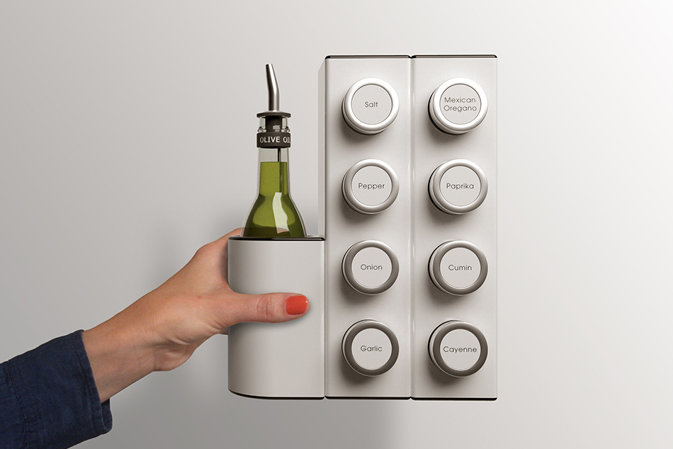 Chef Caddy – das intelligente Gewürzregal