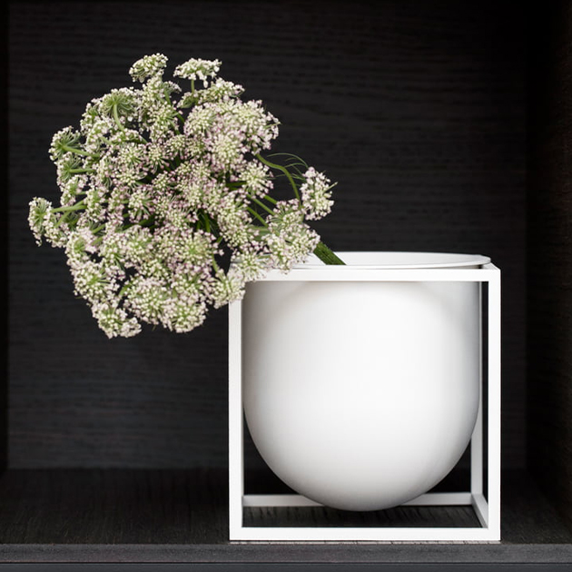 Kubus Flowerpot von by Lassen – Kräutertopf, Vase und mehr