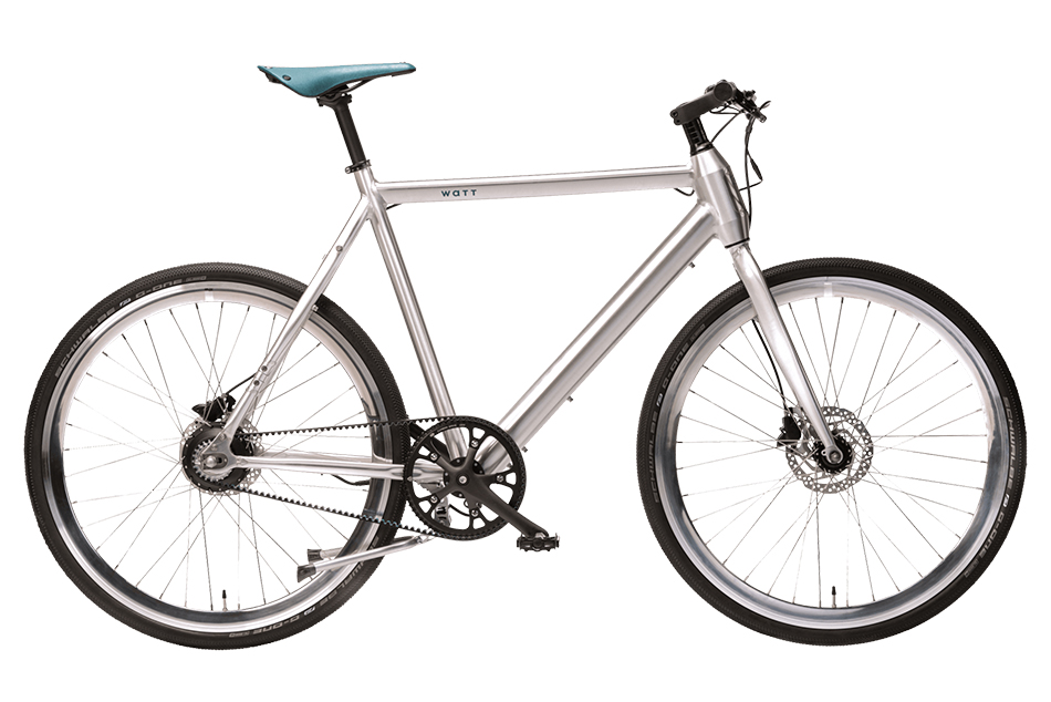 Elektrofahrrad von WATT Mobility + Gates Carbon Drive System